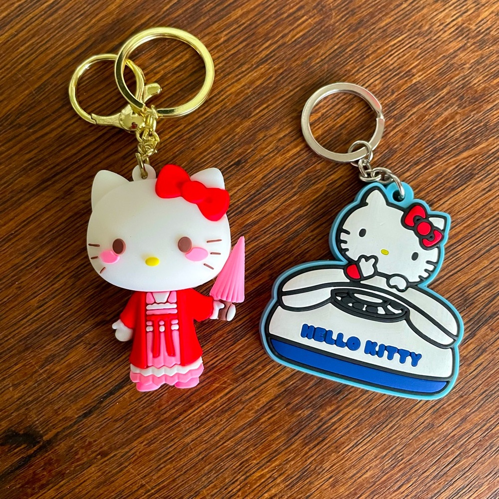 Hello Kitty Keychain Lot